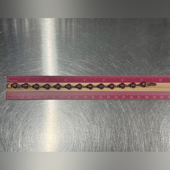 Vintage Joan Rivers Ladybug Bracelet - Picture 2 of 4